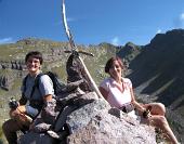 Salita dalle Baite di Mezzeno ai Tre Pizzi, al Laghetto di Pietra Quadra e al Monte Pietra Quadra domenica 12 settembre 2010 - FOTOGALLERY